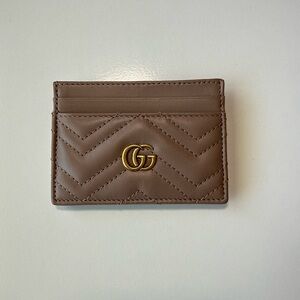 Gucci GG Marmont Leather Card Holder